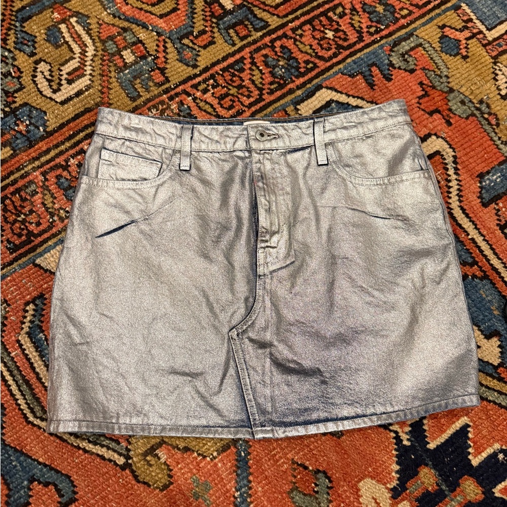 Jonathan Simkhai Quinn Mid Rise skirt